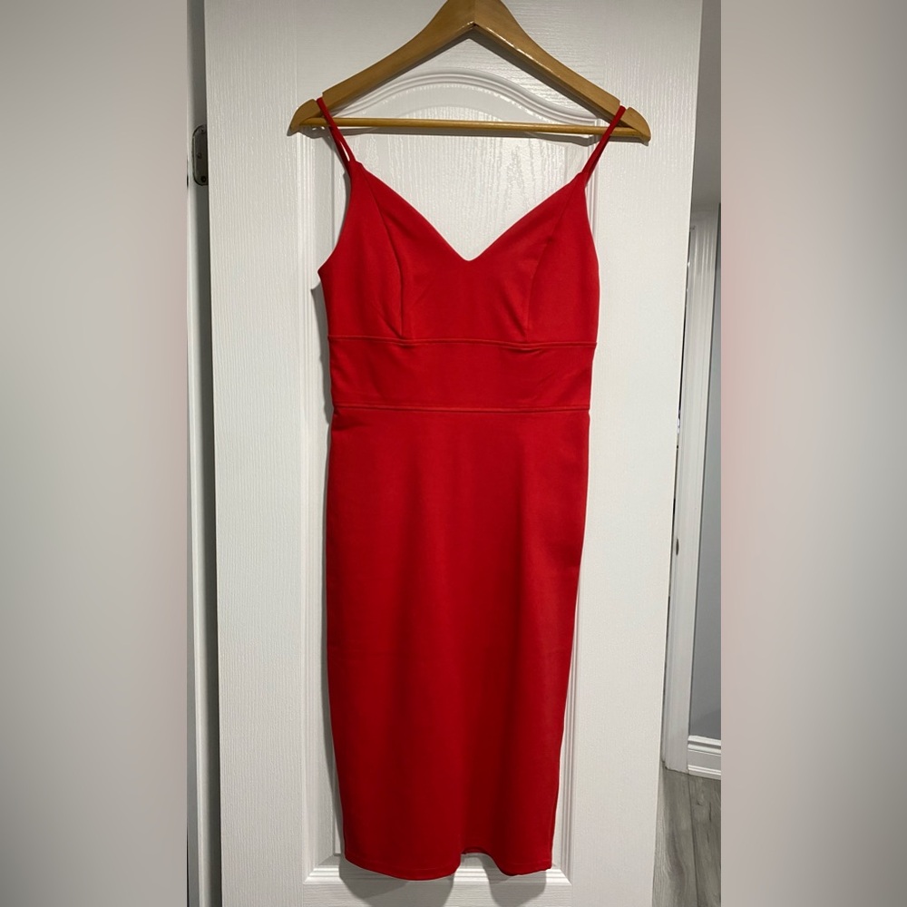Winners Red Medium Midi Dress